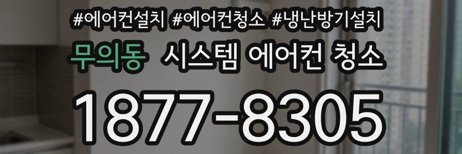 무의동 시스템 에어컨 청소