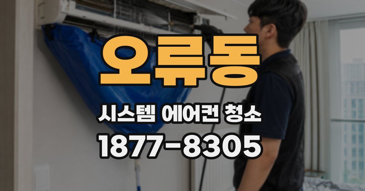 오류동 시스템 에어컨 청소