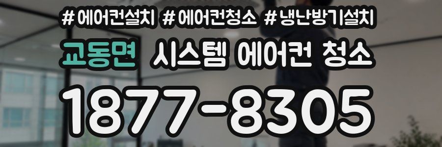 교동면 시스템 에어컨 청소