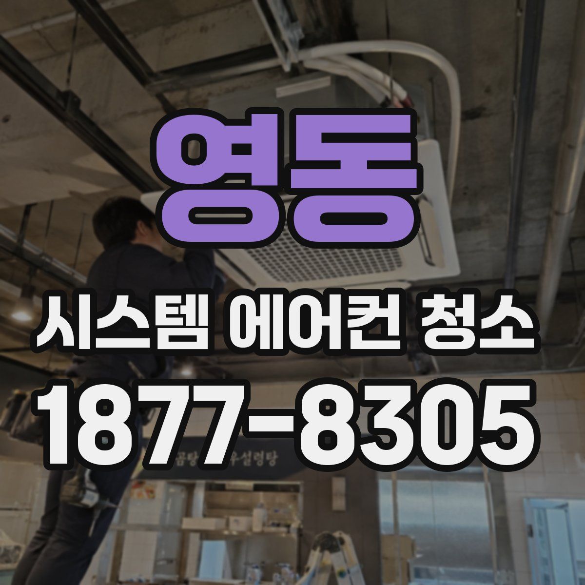 영동 시스템 에어컨 청소