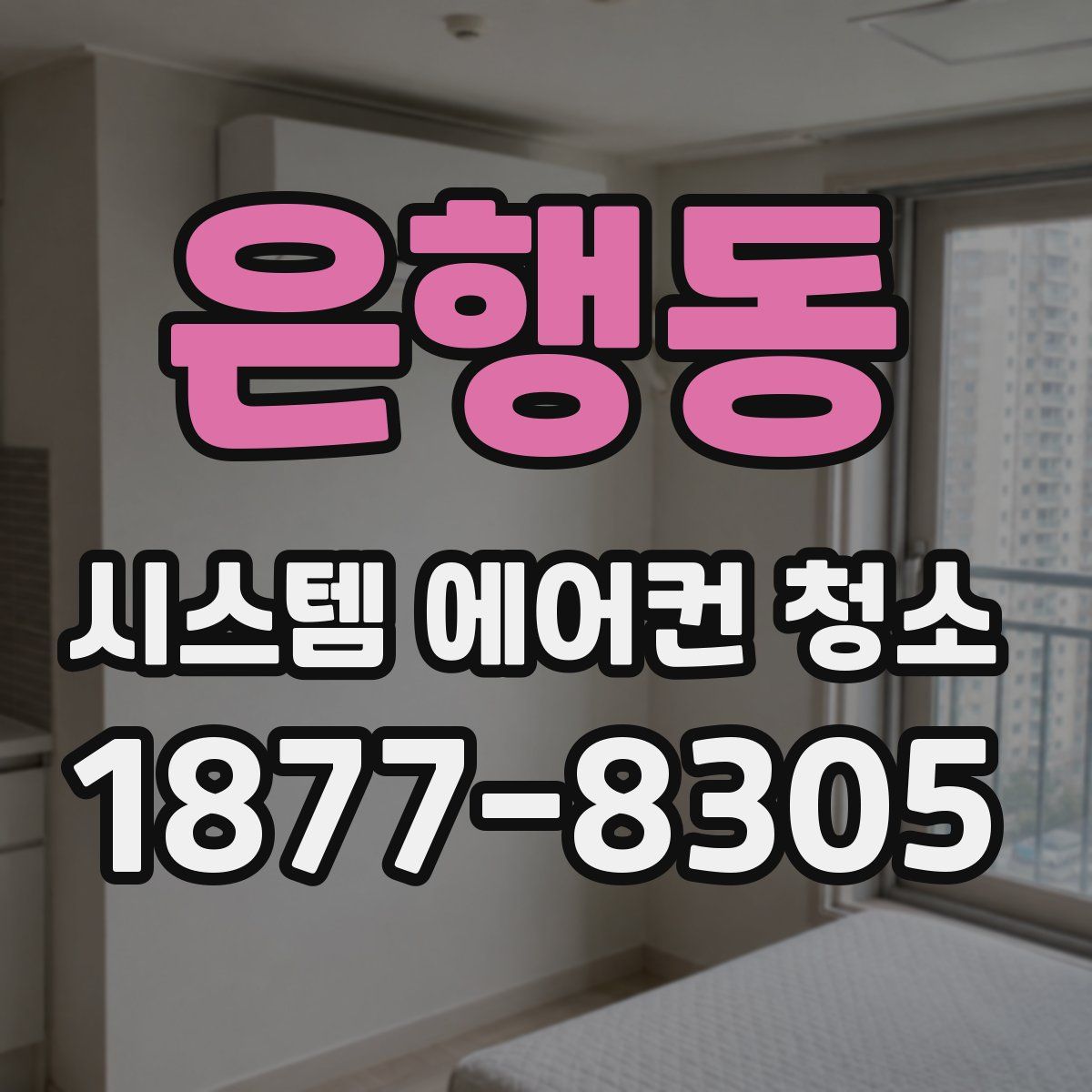 은행동 시스템 에어컨 청소