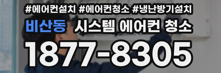 비산동 시스템 에어컨 청소