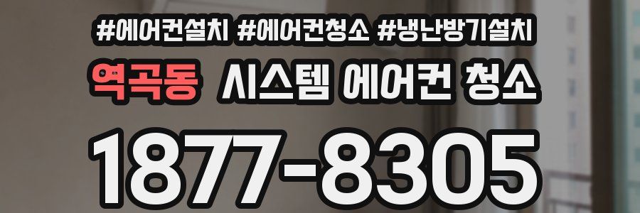 역곡동 시스템 에어컨 청소