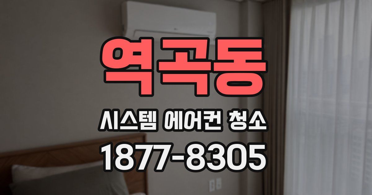 역곡동 시스템 에어컨 청소