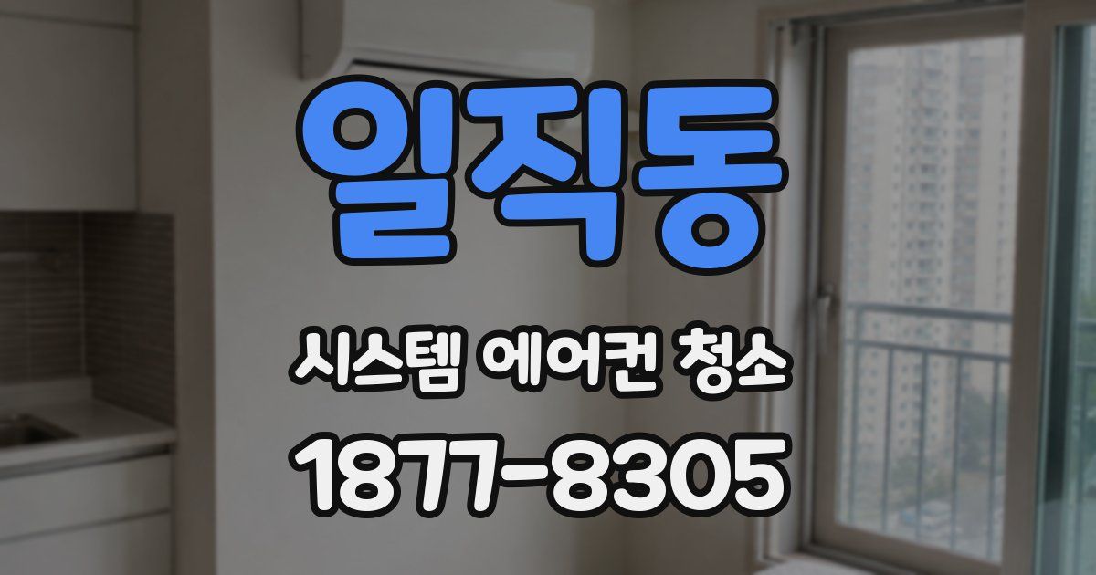 일직동 시스템 에어컨 청소