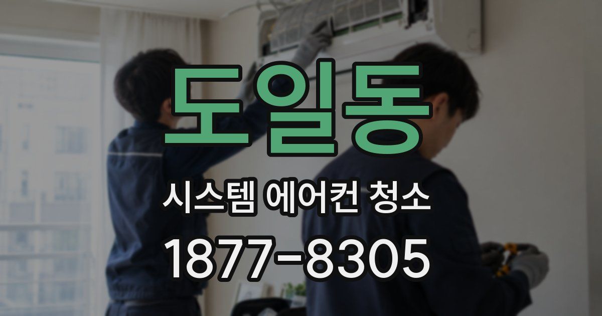 도일동 시스템 에어컨 청소