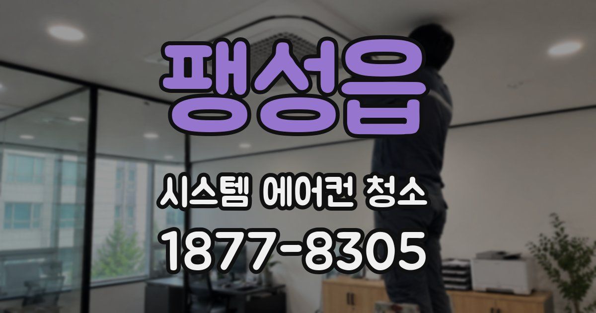 팽성읍 시스템 에어컨 청소