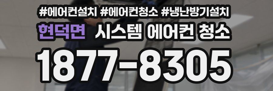 현덕면 시스템 에어컨 청소