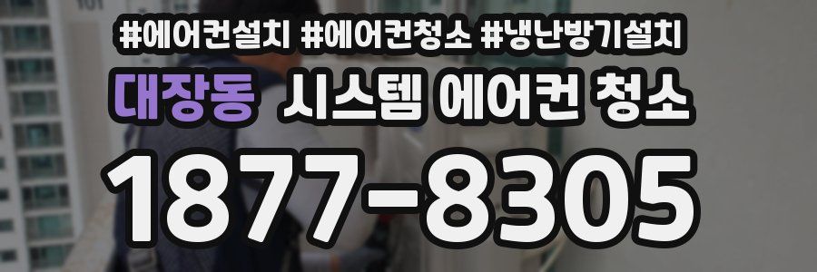 대장동 시스템 에어컨 청소