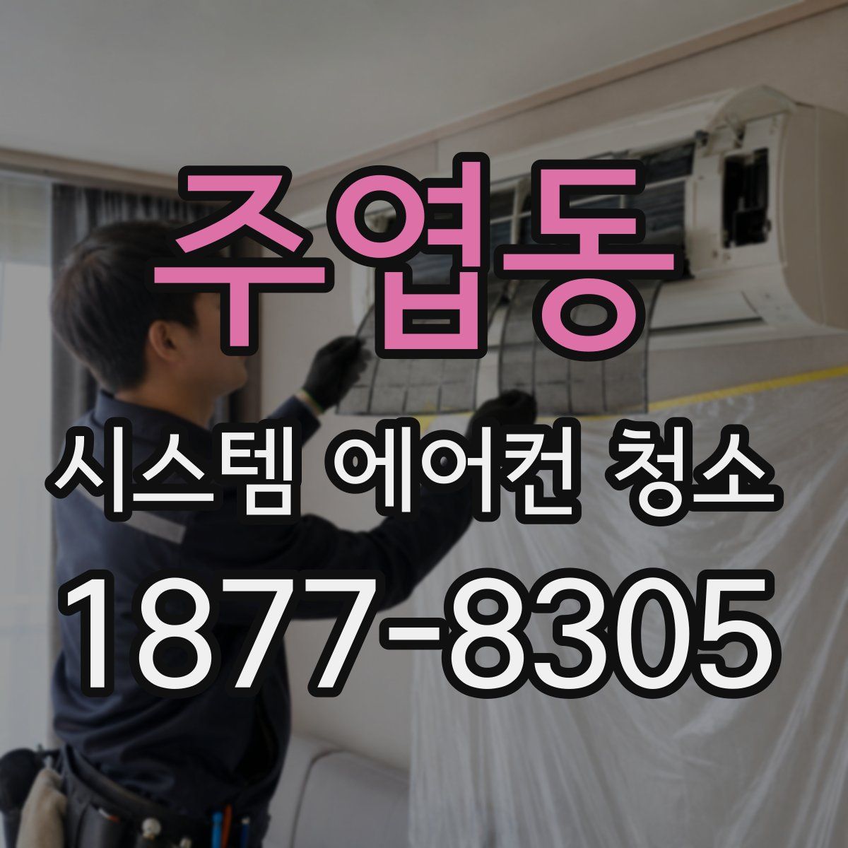 주엽동 시스템 에어컨 청소