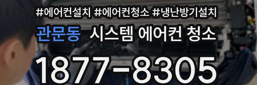 관문동 시스템 에어컨 청소
