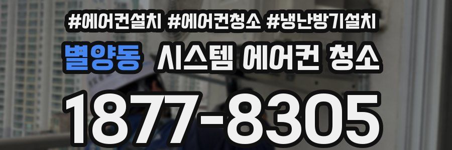 별양동 시스템 에어컨 청소