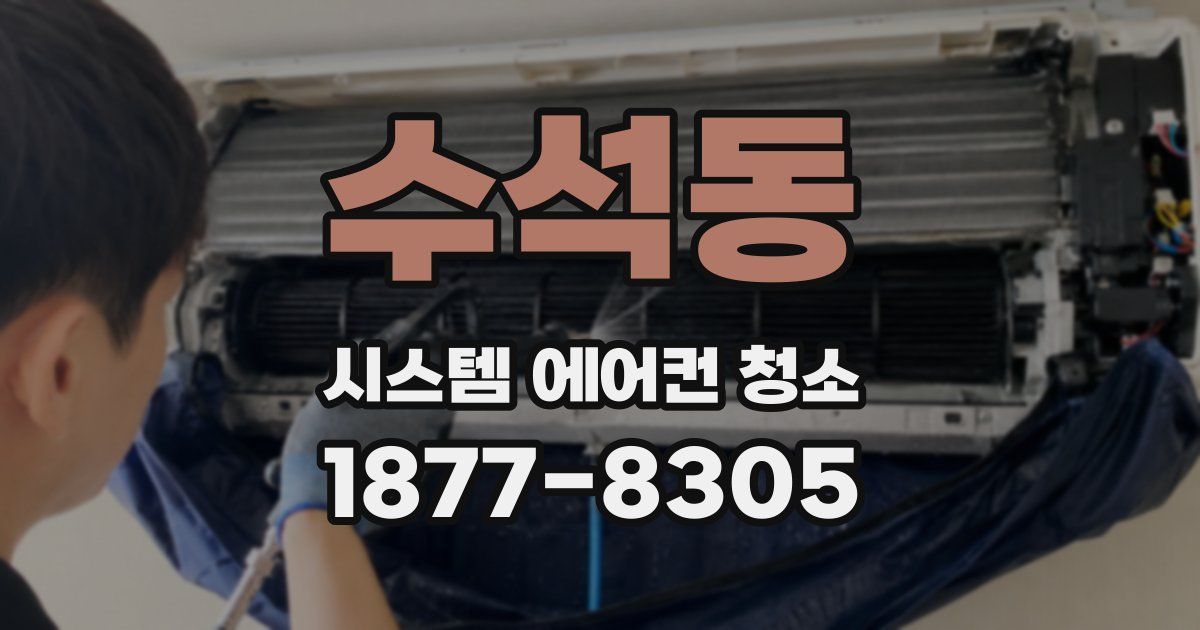 수석동 시스템 에어컨 청소