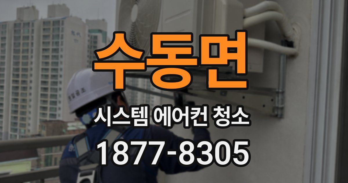 수동면 시스템 에어컨 청소