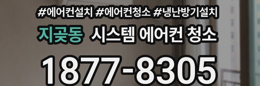 지곶동 시스템 에어컨 청소