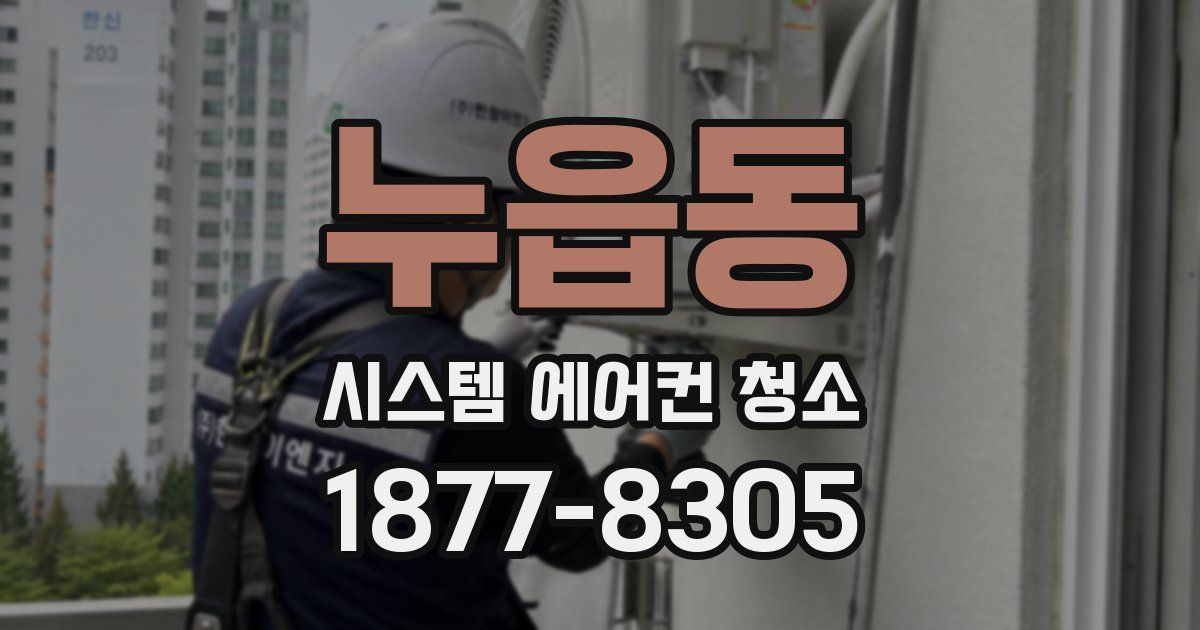 누읍동 시스템 에어컨 청소