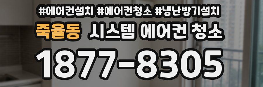 죽율동 시스템 에어컨 청소