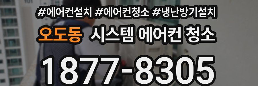 오도동 시스템 에어컨 청소
