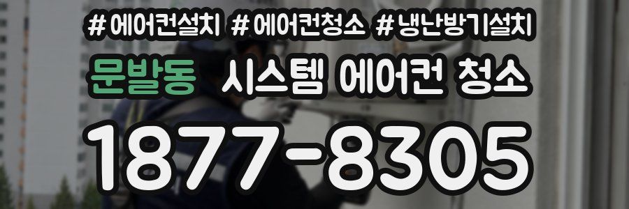 문발동 시스템 에어컨 청소