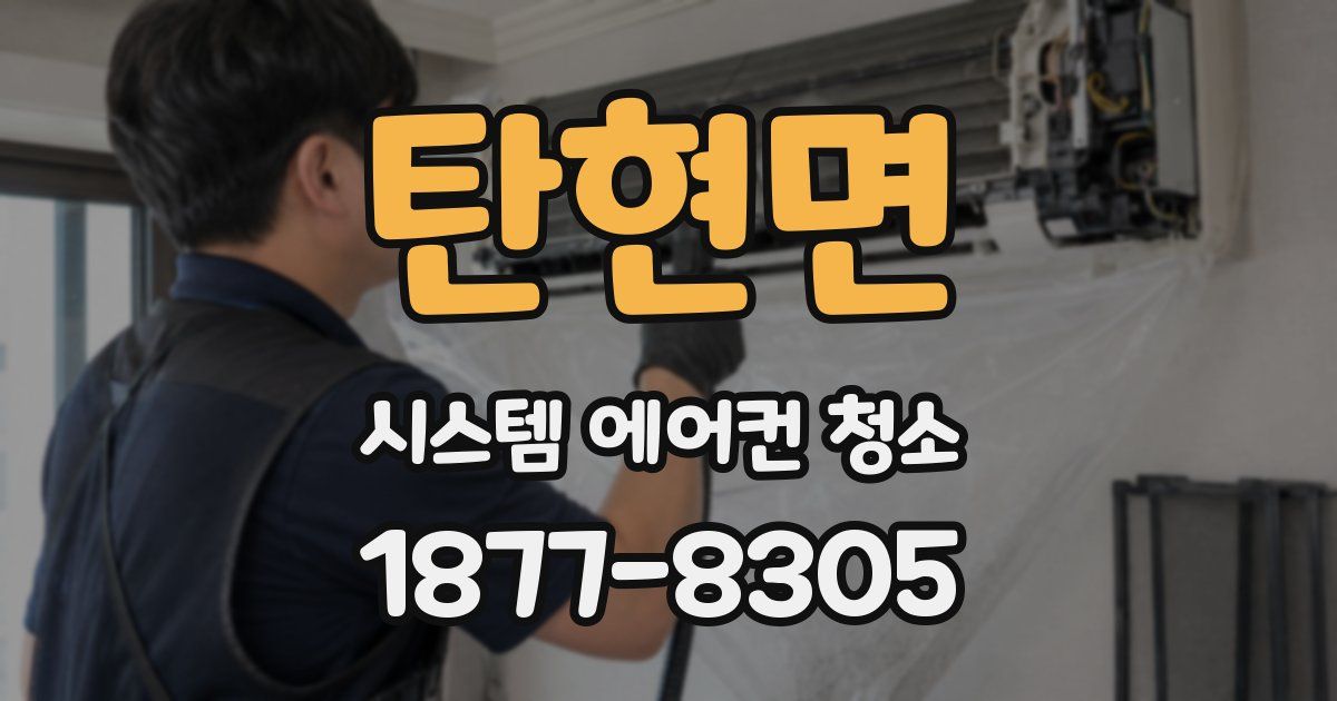 탄현면 시스템 에어컨 청소