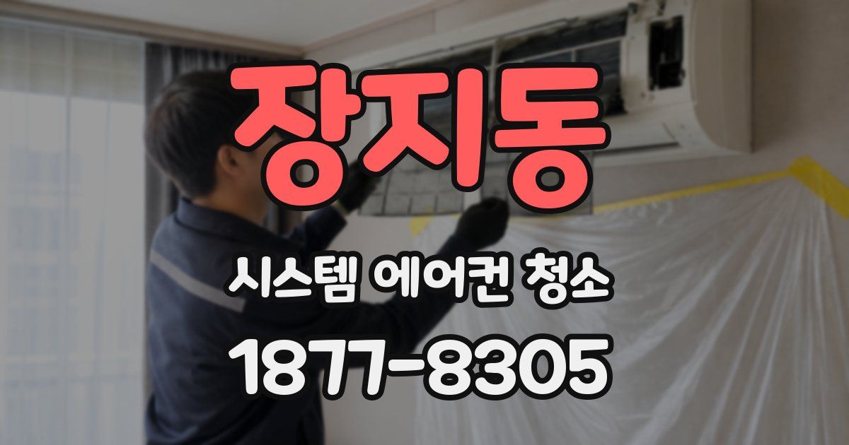 장지동 시스템 에어컨 청소