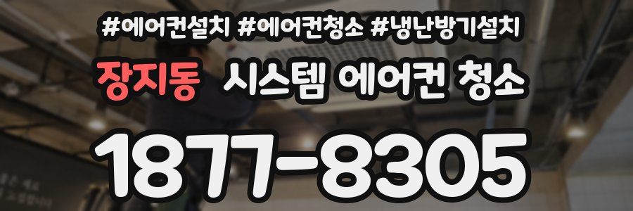 장지동 시스템 에어컨 청소
