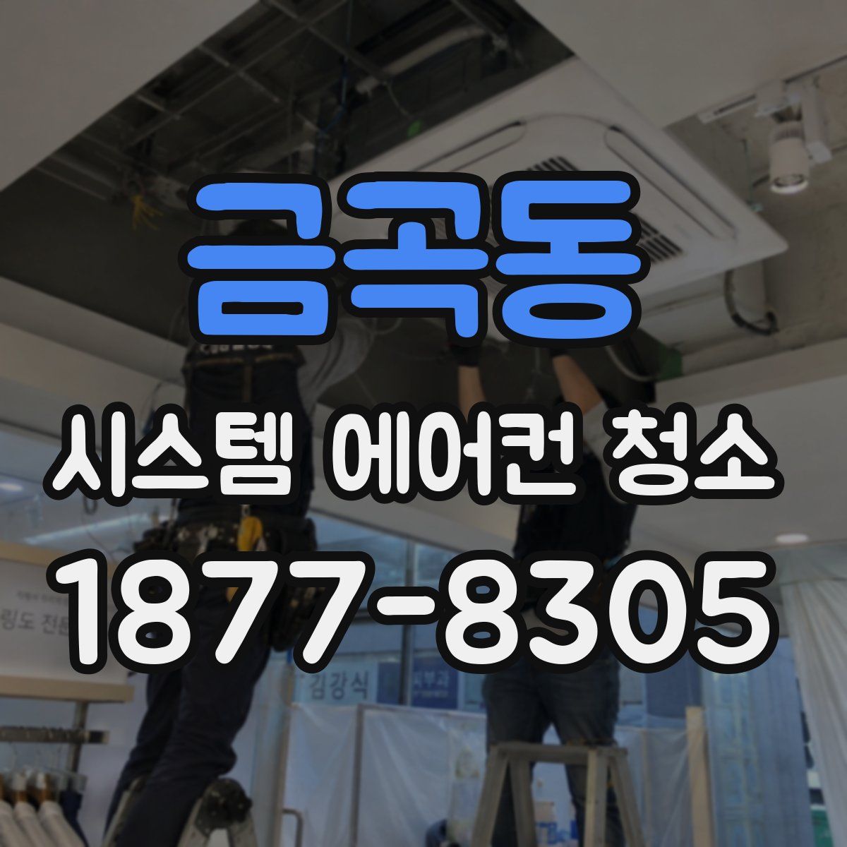 금곡동 시스템 에어컨 청소
