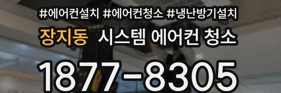 장지동 시스템 에어컨 청소