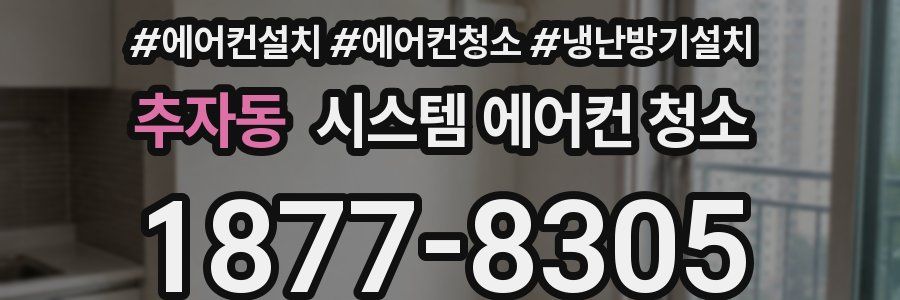 추자동 시스템 에어컨 청소