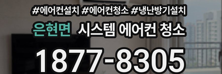 은현면 시스템 에어컨 청소
