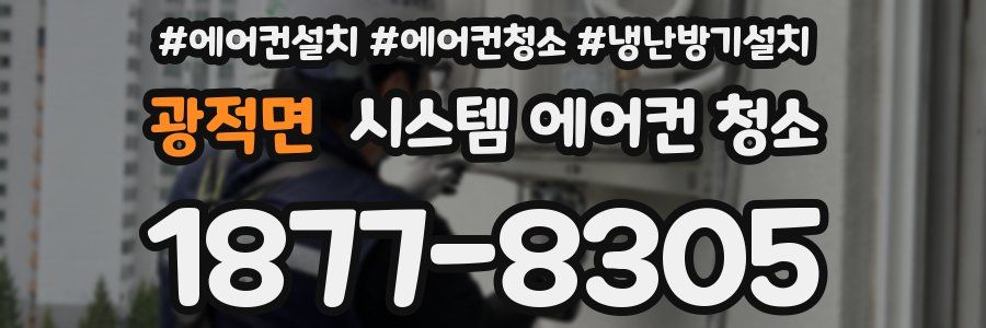광적면 시스템 에어컨 청소
