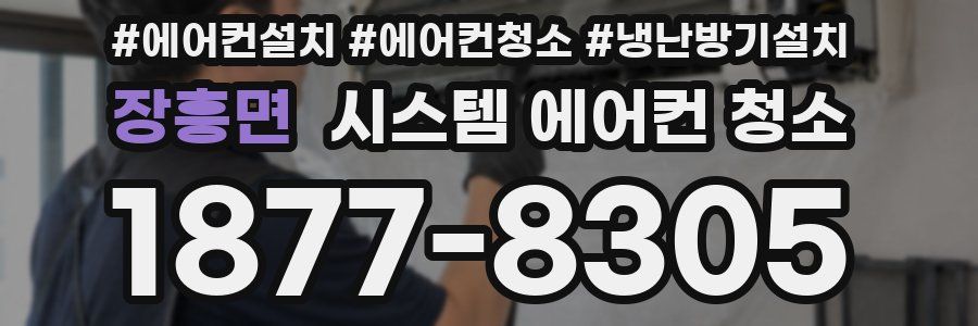 장흥면 시스템 에어컨 청소