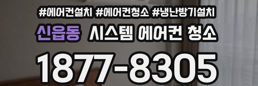 신읍동 시스템 에어컨 청소