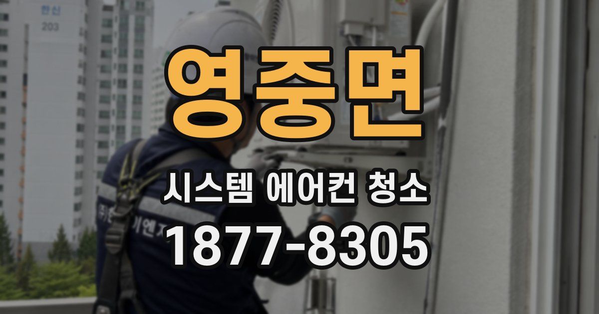 영중면 시스템 에어컨 청소
