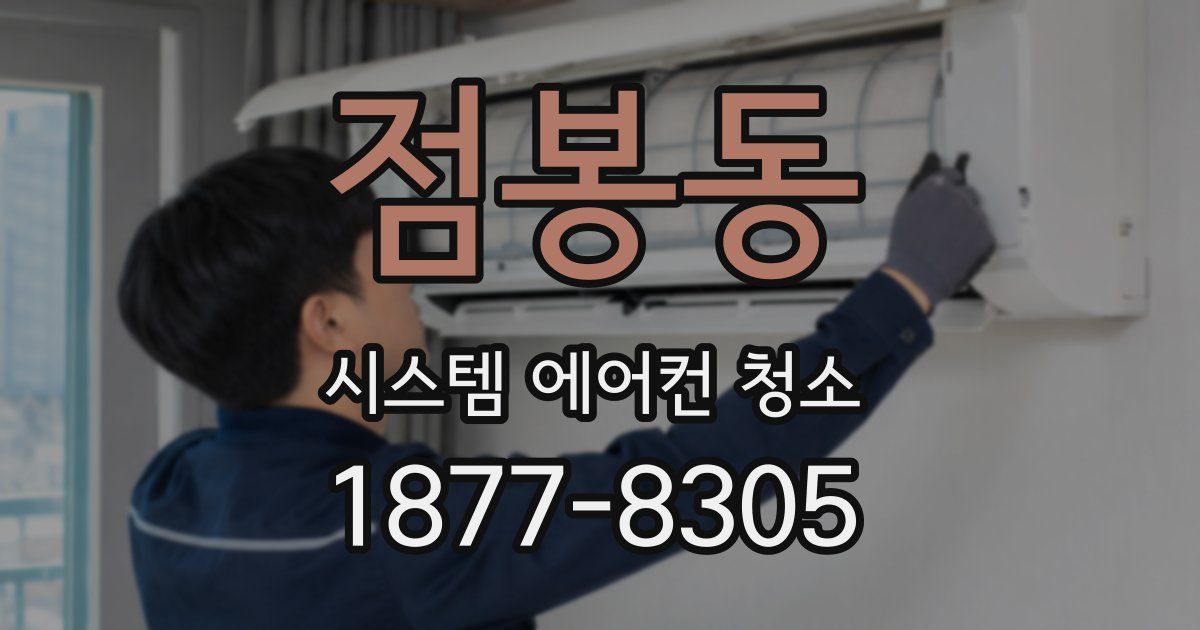 점봉동 시스템 에어컨 청소