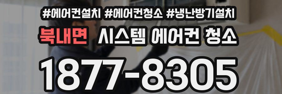 북내면 시스템 에어컨 청소