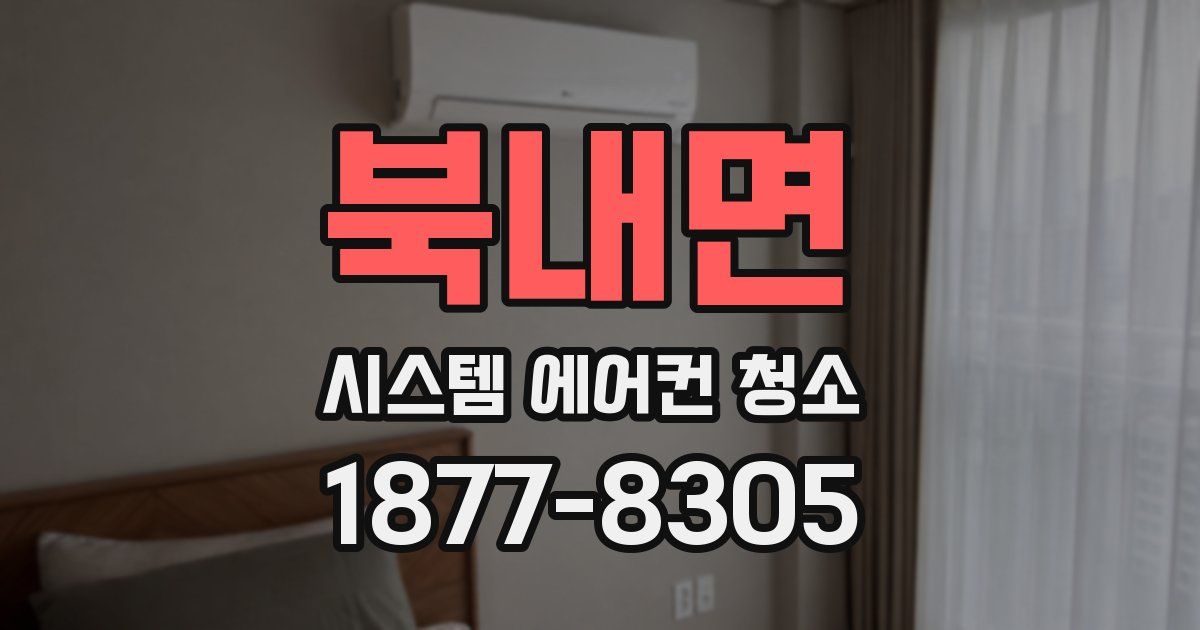 북내면 시스템 에어컨 청소