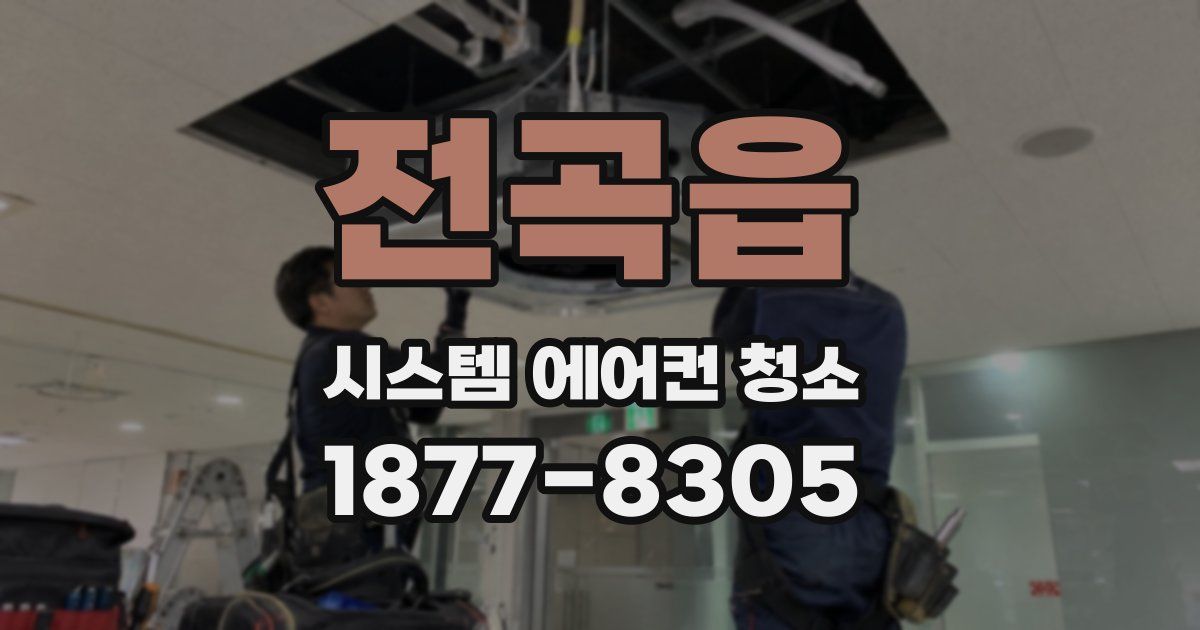 전곡읍 시스템 에어컨 청소