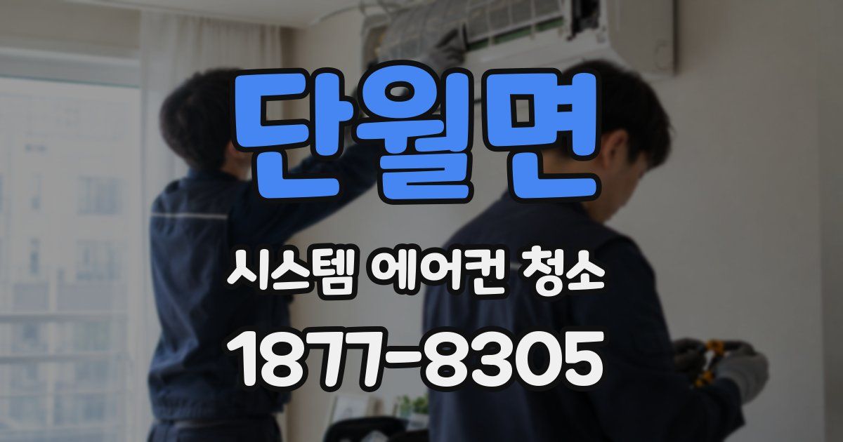 단월면 시스템 에어컨 청소