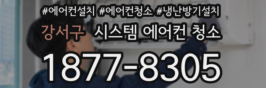 강서구 시스템 에어컨 청소
