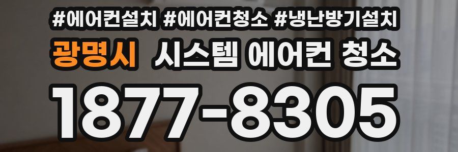 광명시 시스템 에어컨 청소