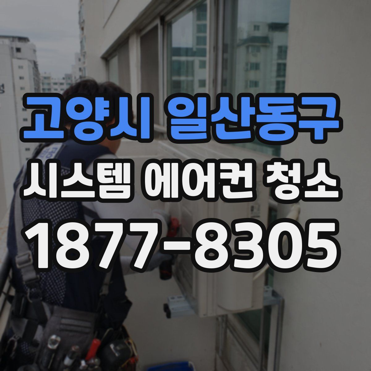 고양시 일산동구 시스템 에어컨 청소