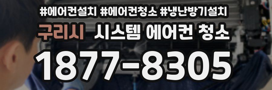 구리시 시스템 에어컨 청소