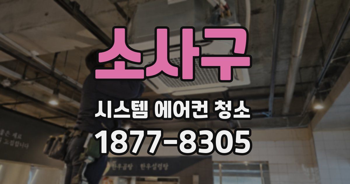 소사구 시스템 에어컨 청소