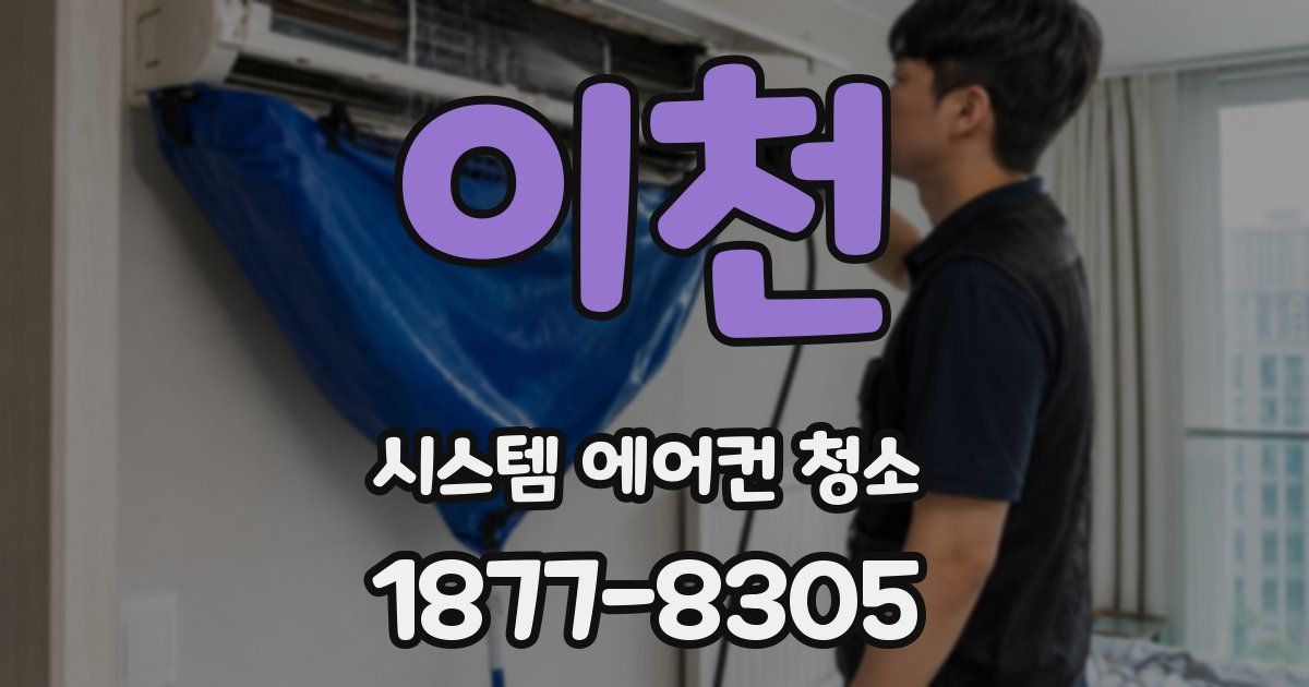 이천 시스템 에어컨 청소