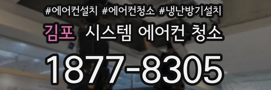 김포 시스템 에어컨 청소