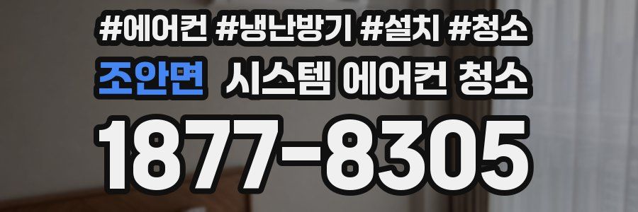 조안면 시스템 에어컨 청소