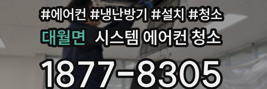 대월면 시스템 에어컨 청소