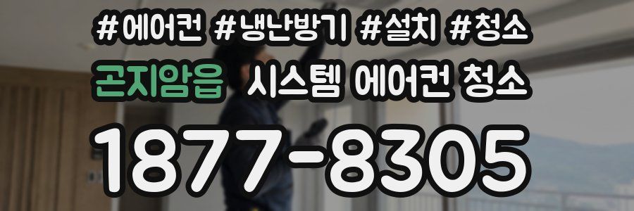 곤지암읍 시스템 에어컨 청소