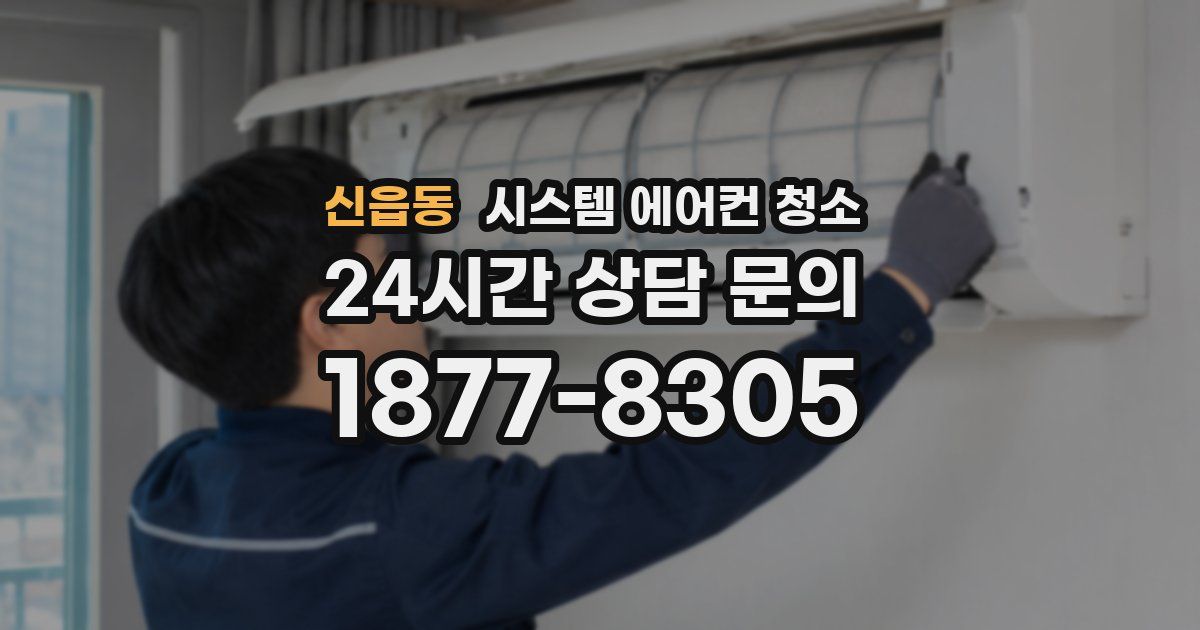 신읍동 시스템 에어컨 청소